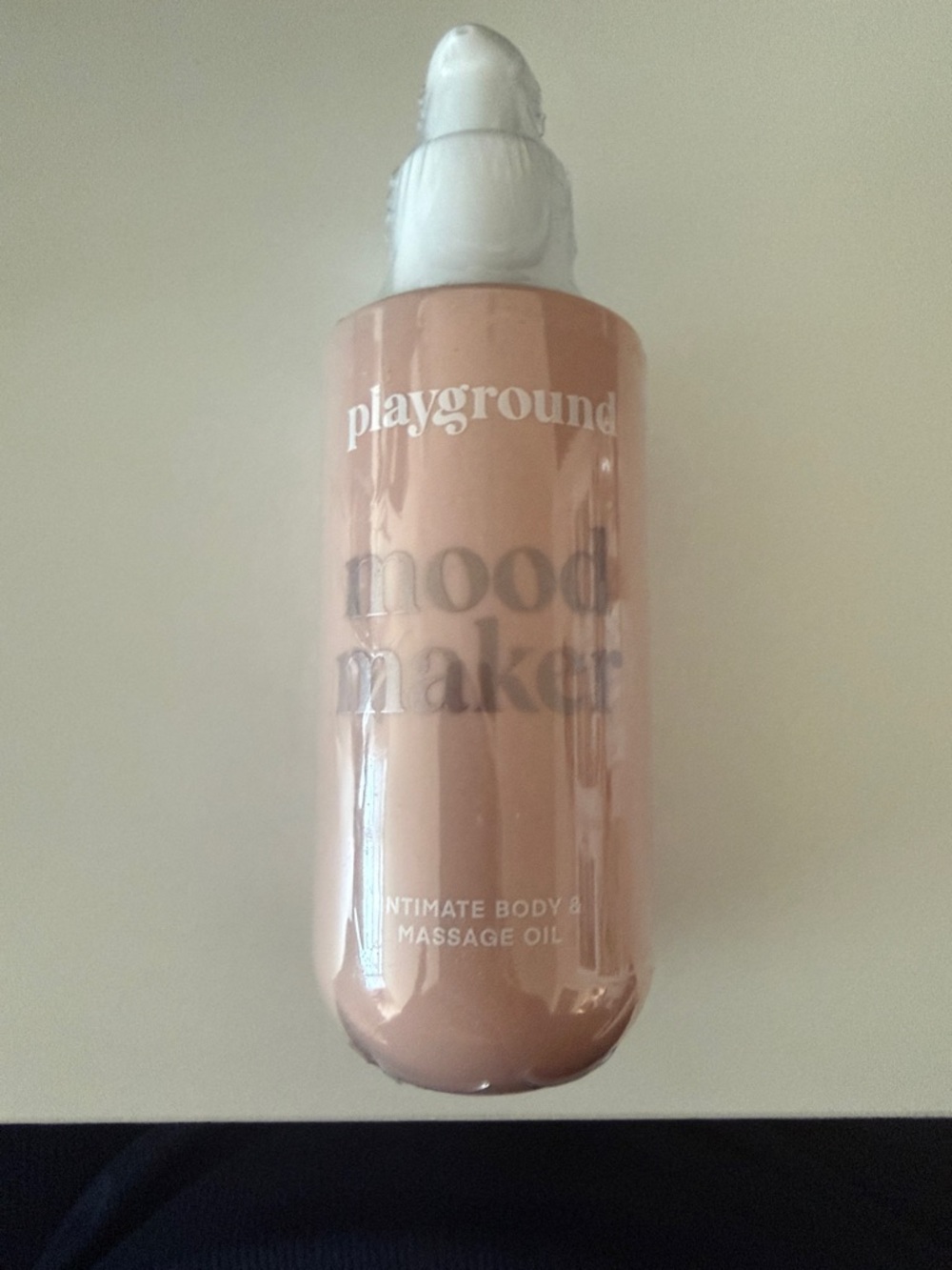 Playground Mood Maker Intimate Body & Massage Oil — Nude Beige